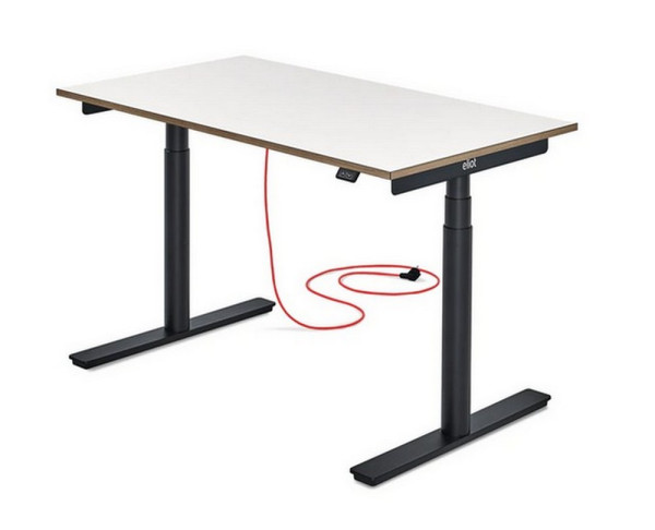 ELIOT SHOP-Arbeitstisch MIX black+white-28768-1