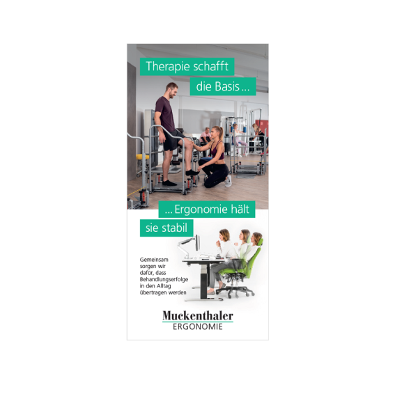 Infomaterial Ergonomie-Flyer